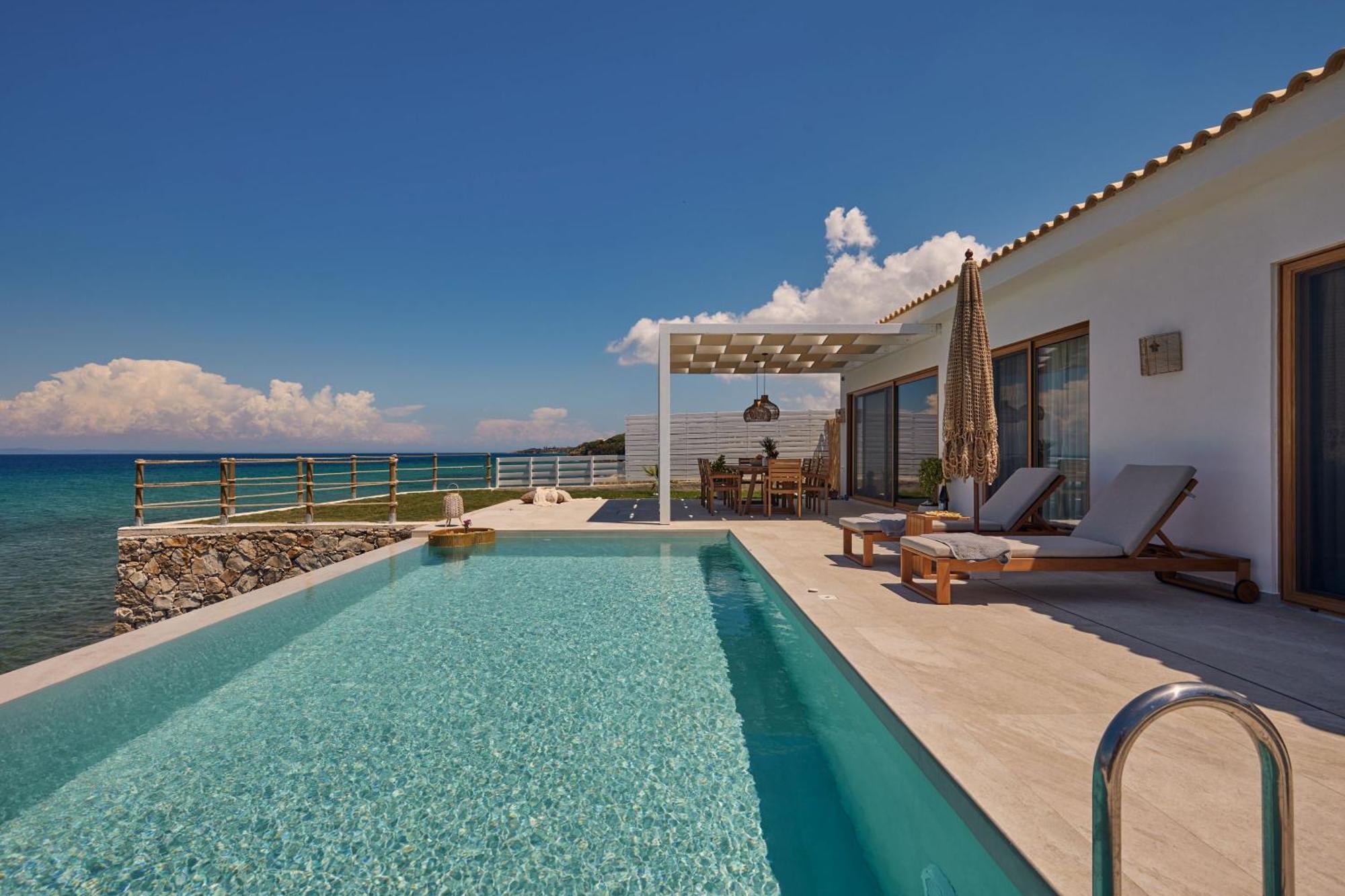 Ducato Di Zante Luxury Beach Villa, By Zantewize Kypseli Exterior foto